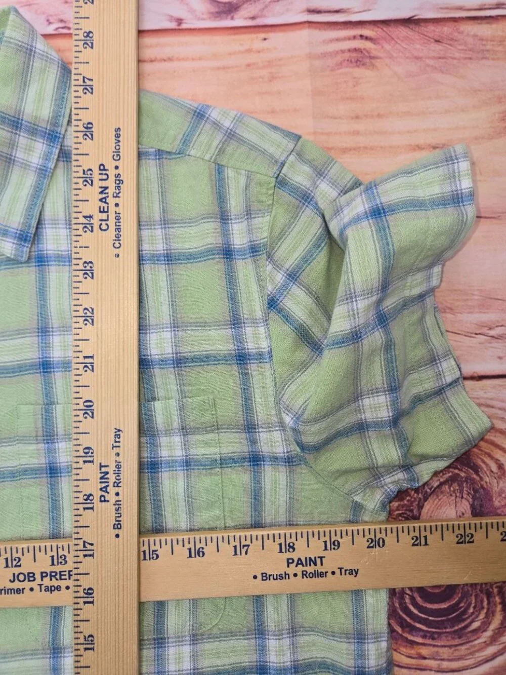 The North Face Mens Short Sleeve Green Shirt Small